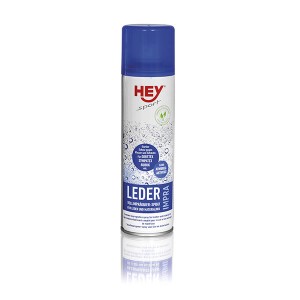 Hey Sport Leder Imprägnier Spray für Arbeitsschuhe und mehr.