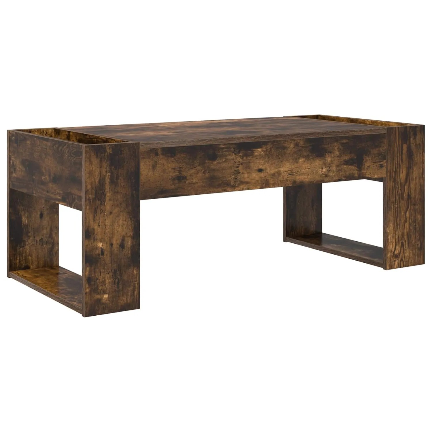 vidaXL Couchtisch Geräucherte Eiche 110 x 50 x 41 cm Holzwerkstoff 8000160 günstig online kaufen