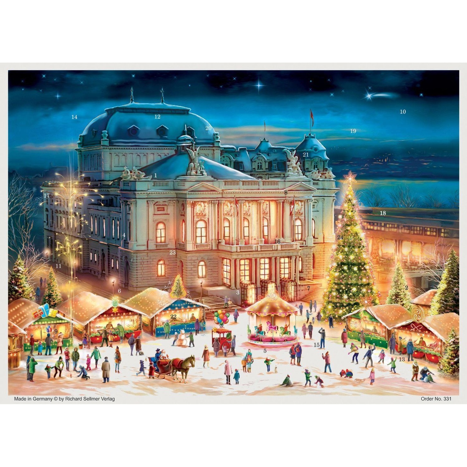 Adventskalender -Zürich Oper- günstig online kaufen
