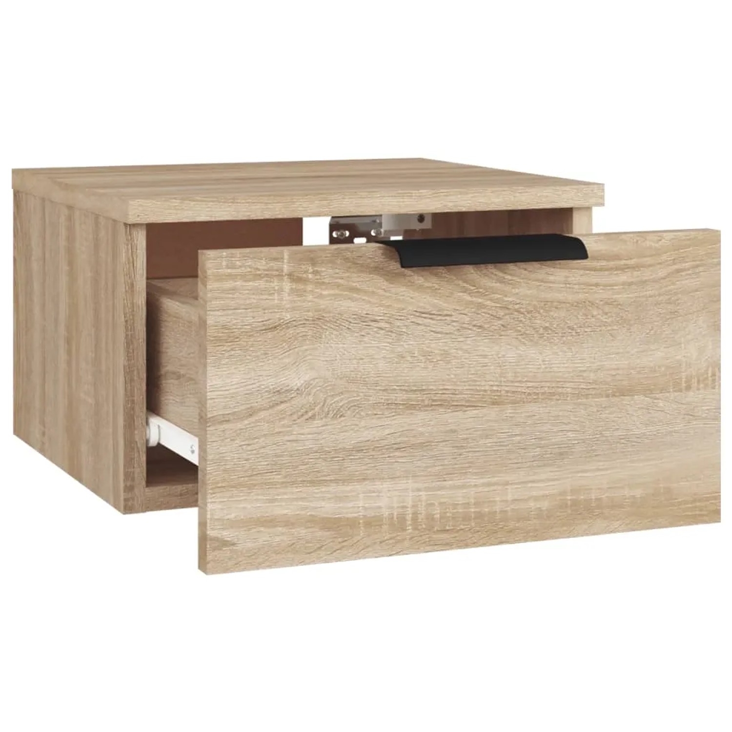vidaXL Nachttisch Wandmontage 2 Stk Sonoma-Eiche 34 x 30 x 20 cm kaufen bei OBI