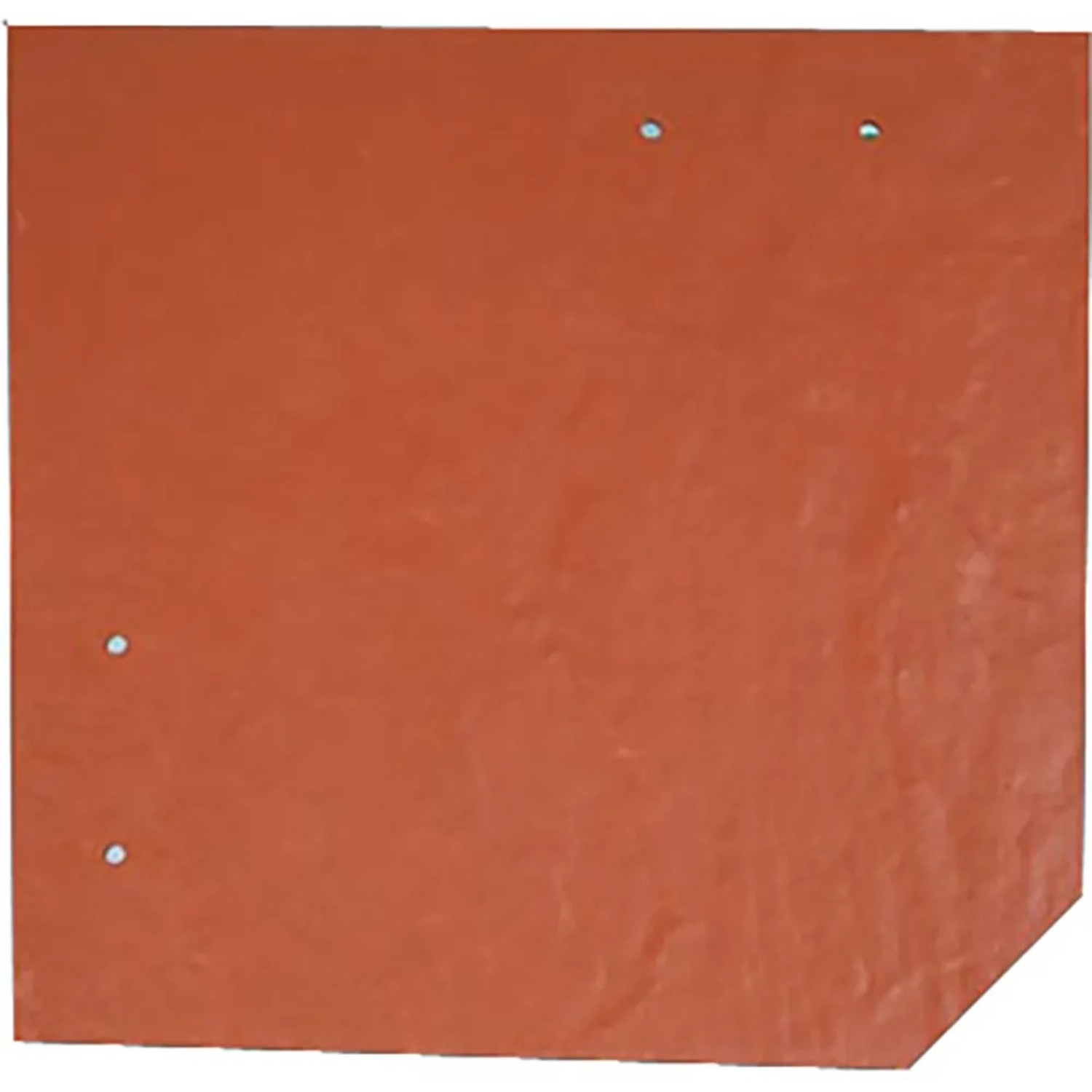 Detailaufnahme der roten EPDM-Dachblende für Skan Holz Carport Wendland.