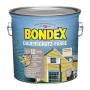 Bondex Dauerschutz-Farbe Morgenweiß, seidenglänzend, 2,5 l Dose. Wetterschutz für Holz.