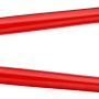 Knipex Bolzenschneider, 610 mm, mit roten Griffen und blau abgesetzten Mehrkomponenten-Hüllen.