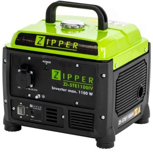 Zipper Inverter Stromerzeuger ZI-STE1100IV, tragbarer Generator für Camping und Freizeit.