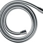 Hansgrohe Isiflex Brauseschlauch, 200 cm, Chrom, flexibel und knickgeschützt.
