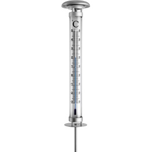TFA Solino Gartenthermometer mit Solarbeleuchtung zum Einstecken in den Boden.