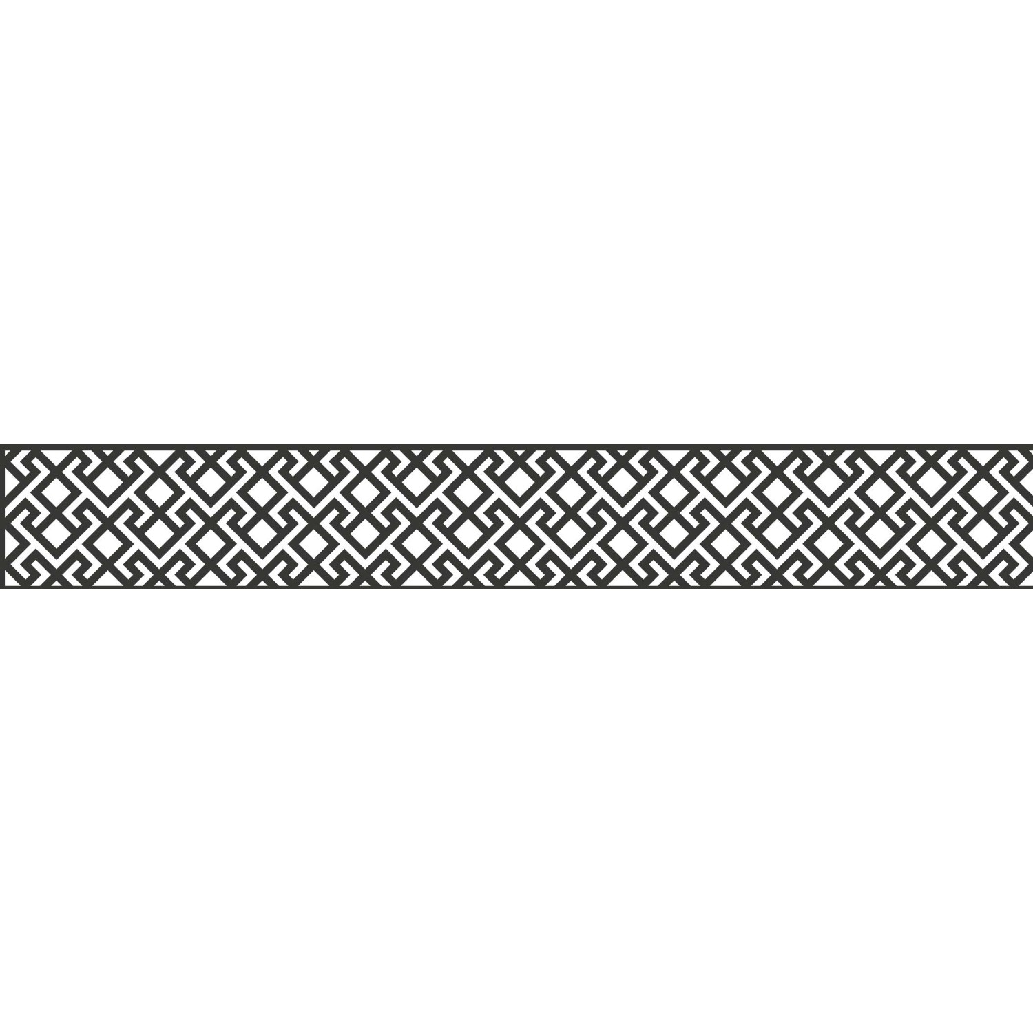 GroJa Steckzaun Designeinsatz Abstract 180 x 30 cm DB703