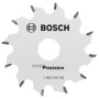 Bosch Kreissägeblatt Precision, 65mm, 12 Zähne, für Hand- und Tauchkreissägen.