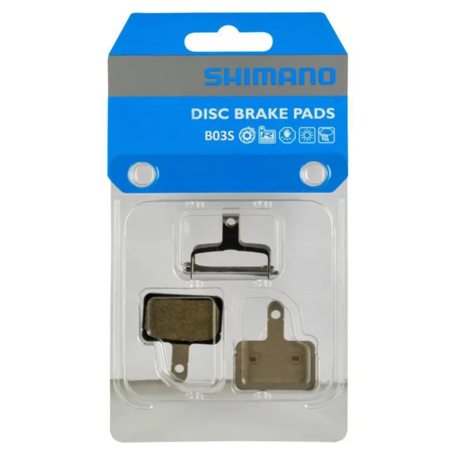 Fischer Bremsschuhe B05S Resin, 2 Stück, für optimale Bremsleistung & Reparatur.