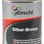 Dose Albrecht Silber-Bronze glänzend, 125ml, für Metall, hitzebeständig und rostschützend.