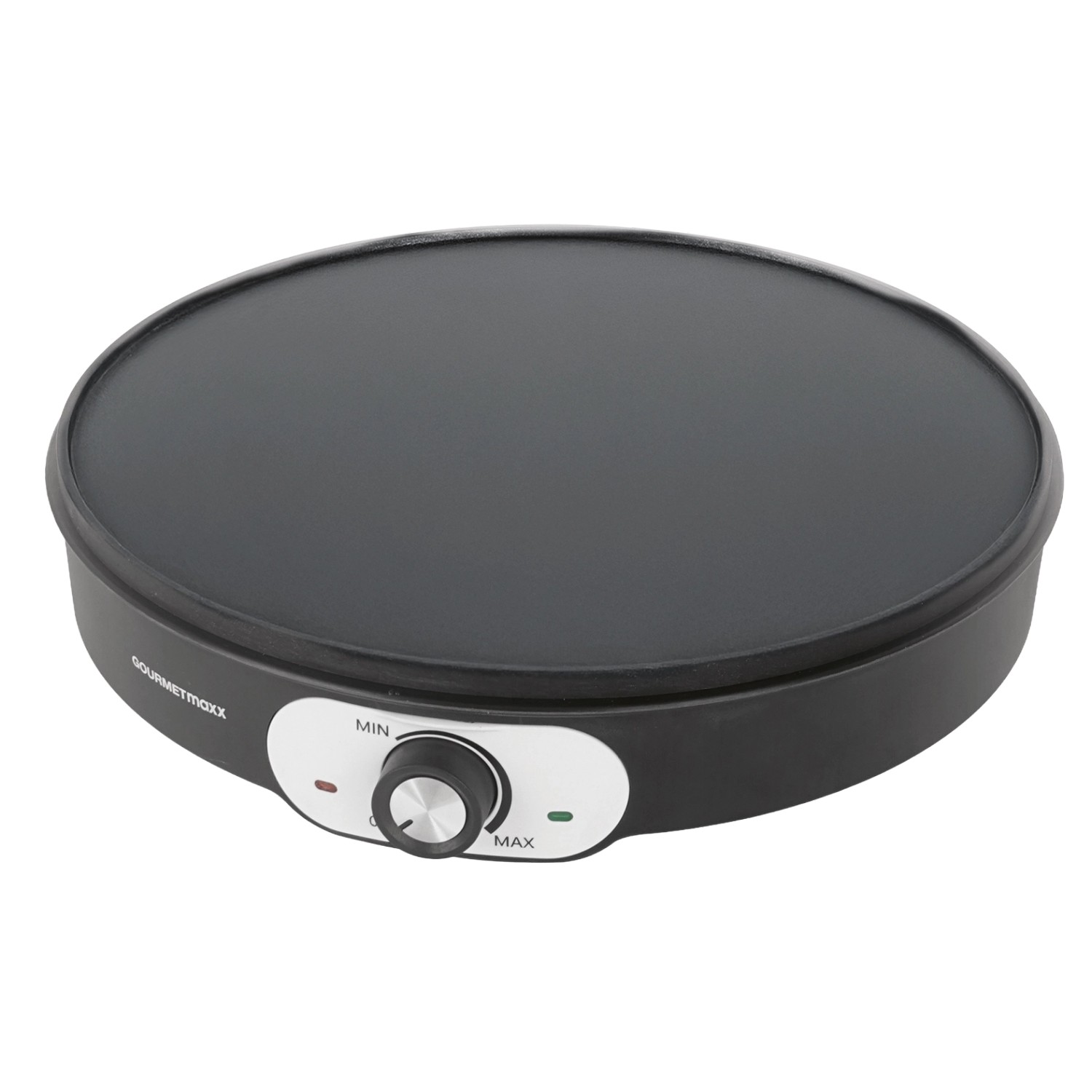 GOURMETmaxx Crepe Maker 1.200 W inkl. Teigverteiler und Crepe-Wender Ø 30 cm