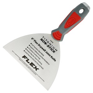 Clauss Softgrip Spachtel, 6 Zoll, flexible Klinge mit Antihaftbeschichtung.