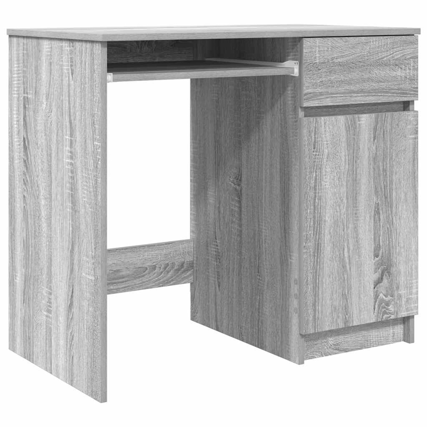 vidaXL Schreibtisch Grau Sonoma 86x49x76 cm Holzwerkstoff 861828 günstig online kaufen