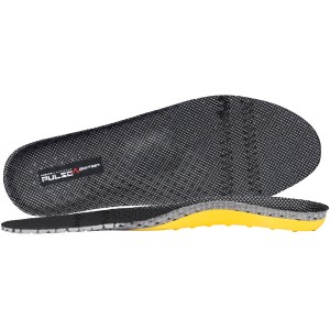 Kübler Pulse Einlegesohlen Gr. 47, schwarz. Arbeitsschuh-Zubehör mit Dämpfung und Luftzirkulation.