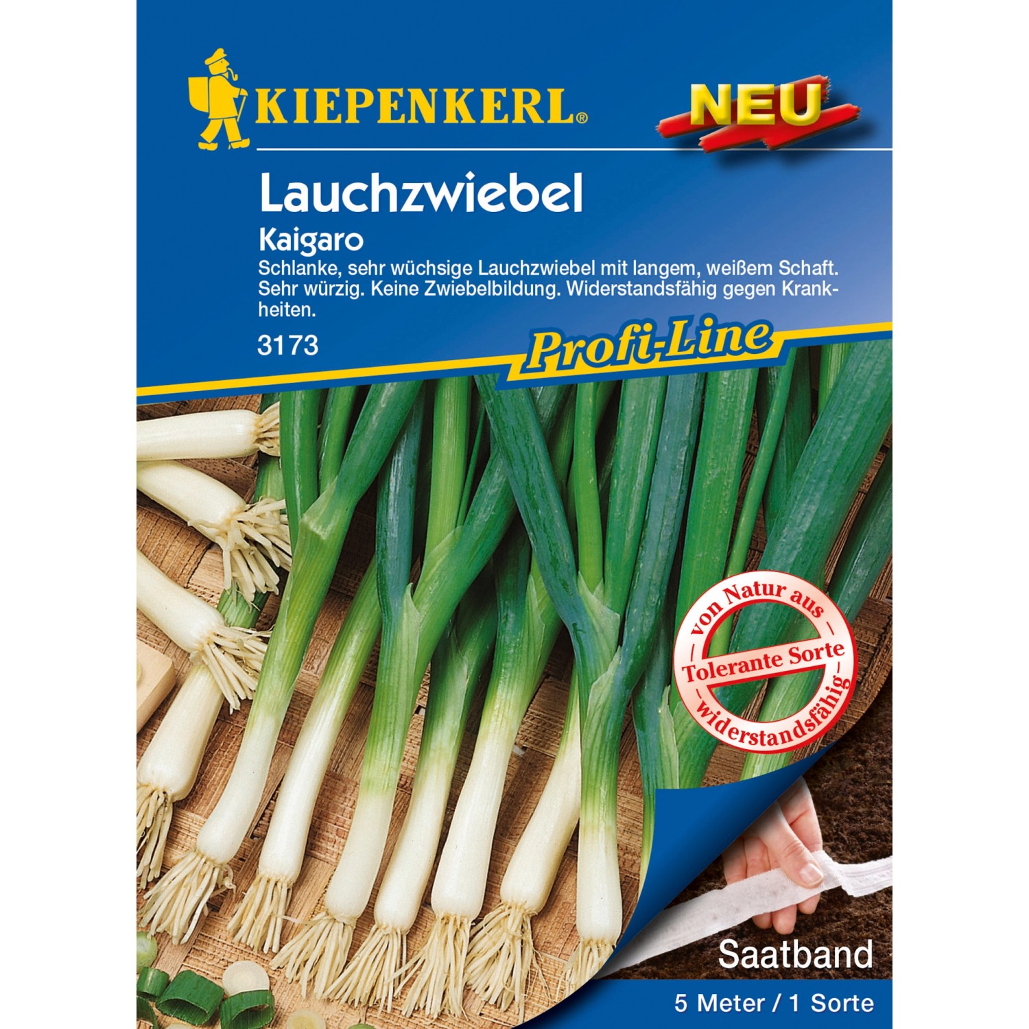 Kiepenkerl Lauchzwiebel Kaigaro Saatband