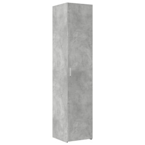 vidaXL Highboard Betongrau 40x42,5x185 cm Holzwerkstoff 3281402