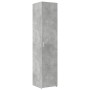 vidaXL Highboard Betongrau 40x42,5x185 cm Holzwerkstoff 3281402