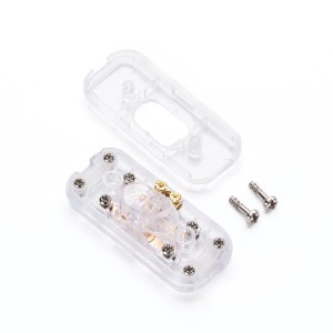 Orion Lightstyle Zwischenschalter, 3-polig, transparent, für Lampen und Leuchten.