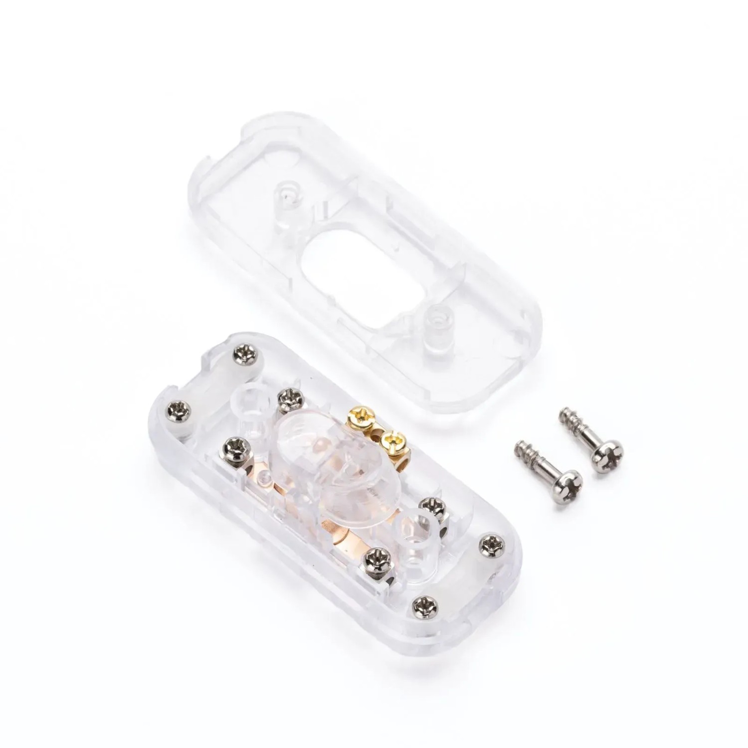 Orion Lightstyle Zwischenschalter, 3-polig, transparent, für Lampen und Leuchten.