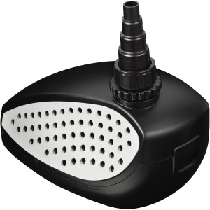 Ubbink Smartmax 5000Fi Teichpumpe, 5000 l/h, 30 W, für Teichfilter, schwarzes Gehäuse mit Sieb.