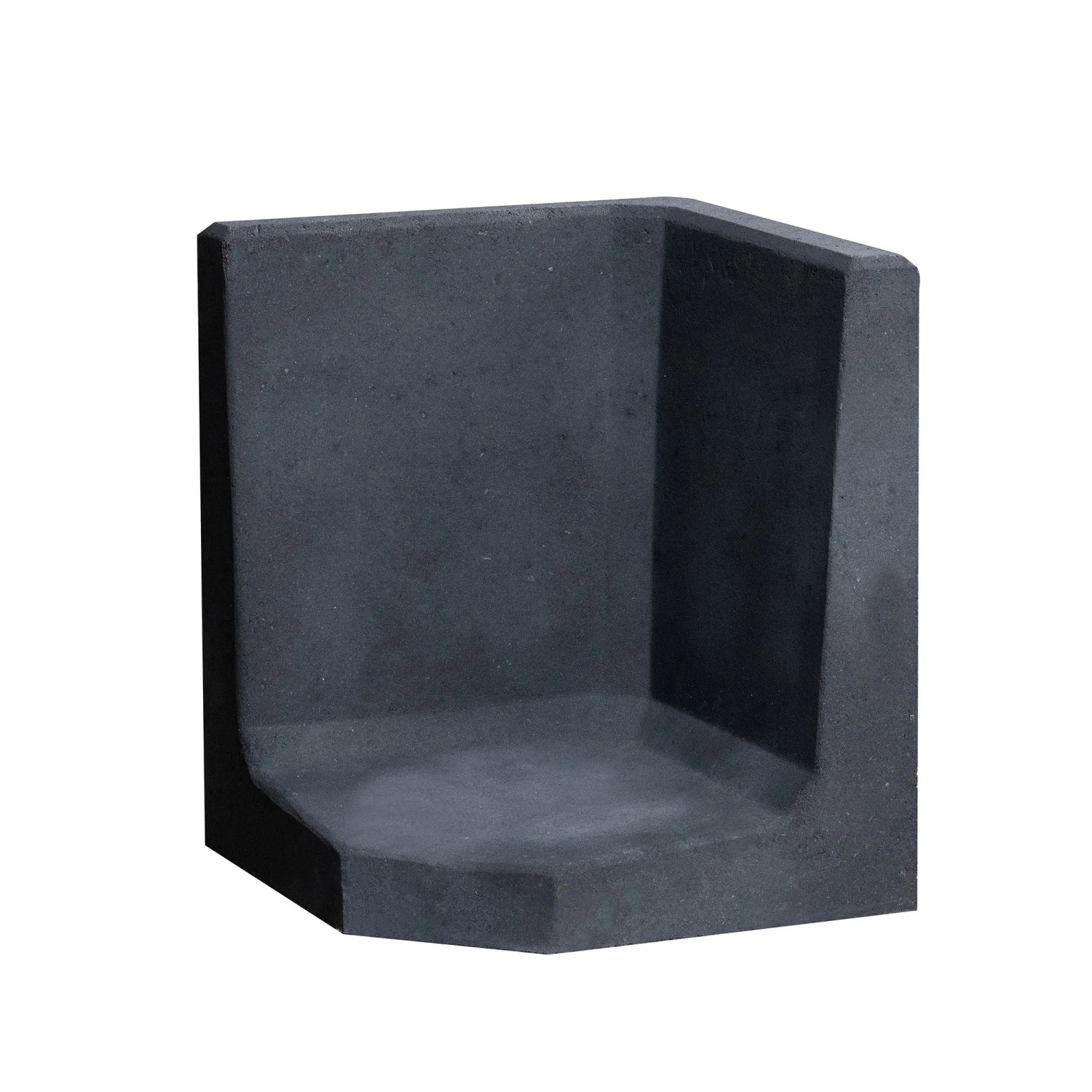Diephaus L-Steinecke Unbewehrt Anthrazit 60 cm x 50 cm x 50 cm x 7 cm