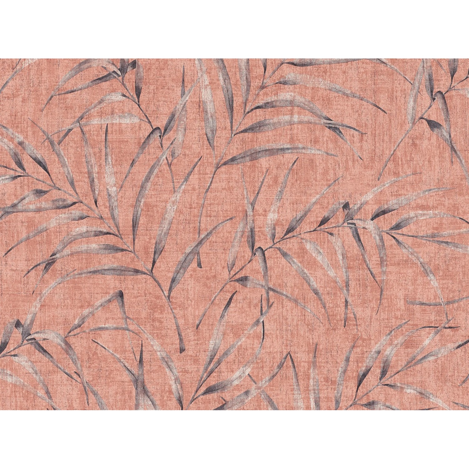 A.S. Création Vliestapete Greenery Farn Rot-Schwarz