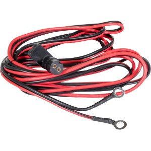 Stromkabel für Güde Elektroseilwinde 1200 12V, rot und schwarz.