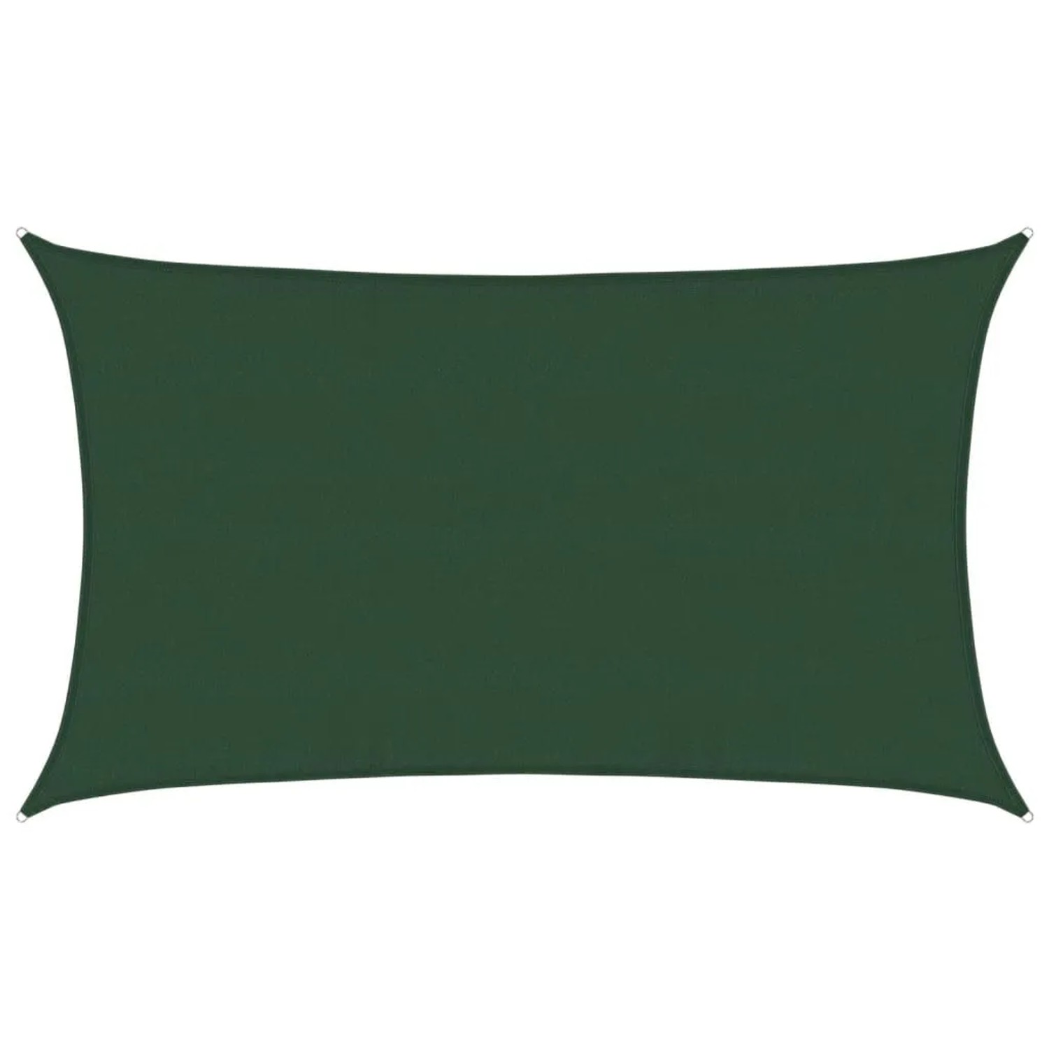 Furnicato Sonnensegel 160 G M² Dunkelgrün 5x8 M Hdpe