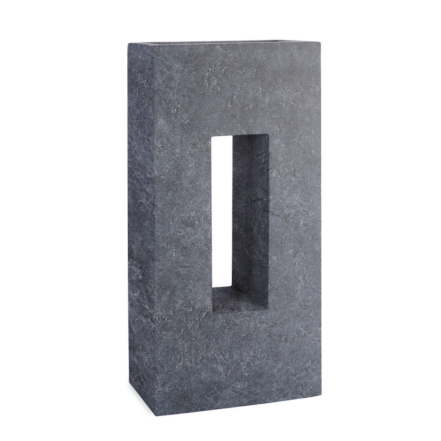 Pflanzwerk Pflanzkübel Vista Premium Frostbeständig Lava 92 cm Anthrazit günstig online kaufen