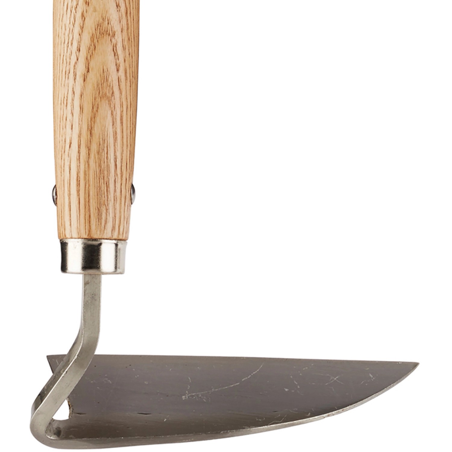 Kent & Stowe Schneidhacke mit Eschenholzgriff, Gartenhandgerät zum Jäten und Schneiden.