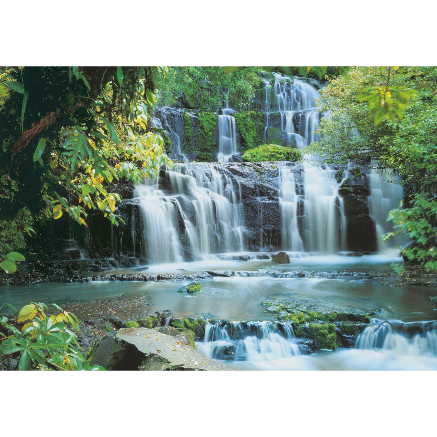 Komar Fototapete Pura Kaunui Falls 368 cm x 254 cm FSC® günstig online kaufen