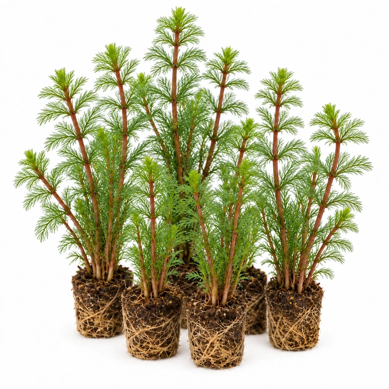 Vdvelde Tausendblatt   Myriophyllum Rubricaule   12 Pflanzen