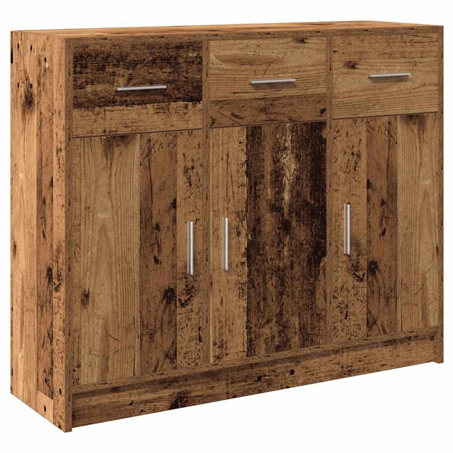 vidaXL Sideboard Altholz-Optik 91x28x75 cm Holzwerkstoff 855894 günstig online kaufen