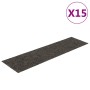 vidaXL Stufenmatten Selbstklebend 15 Stk 76x20 cm Anthrazit Rechteckig 326932_3