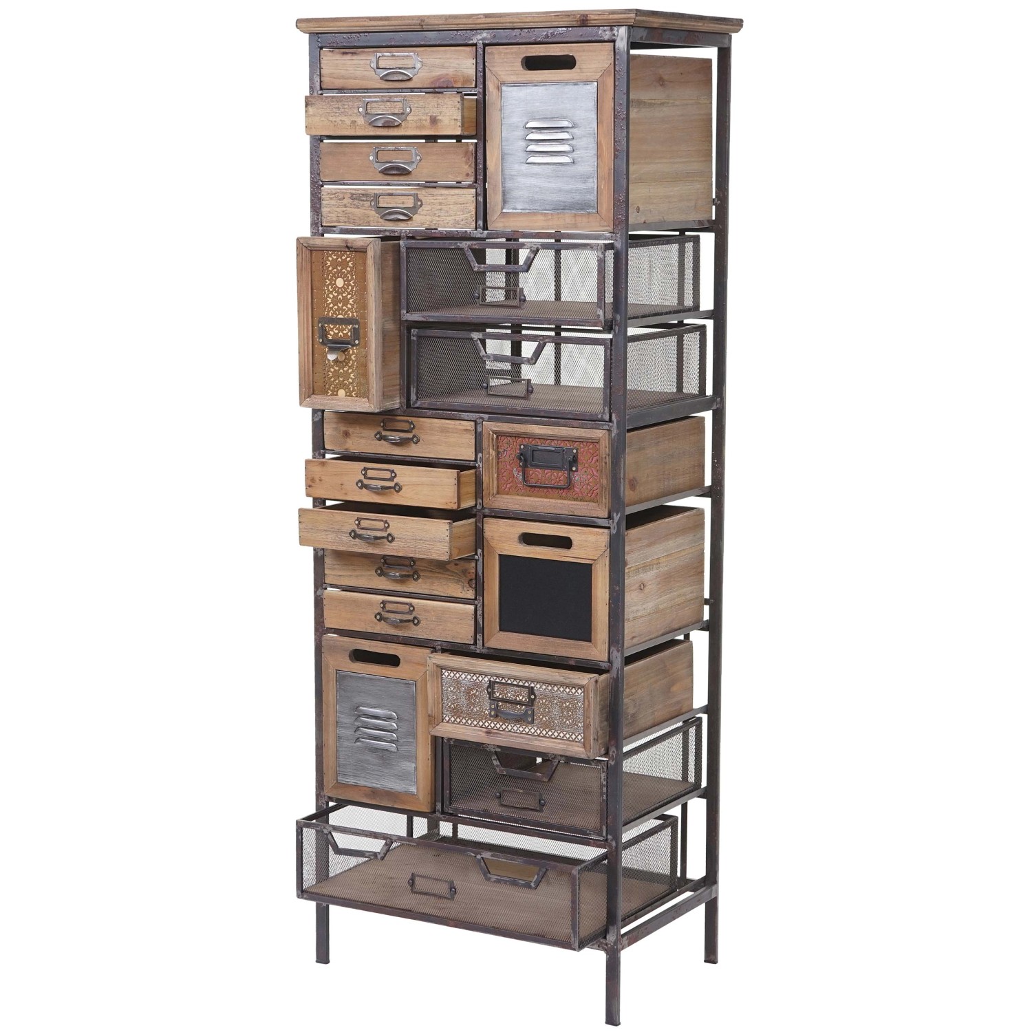 MCW Apotheker-Schrank A43 143x56x33cm