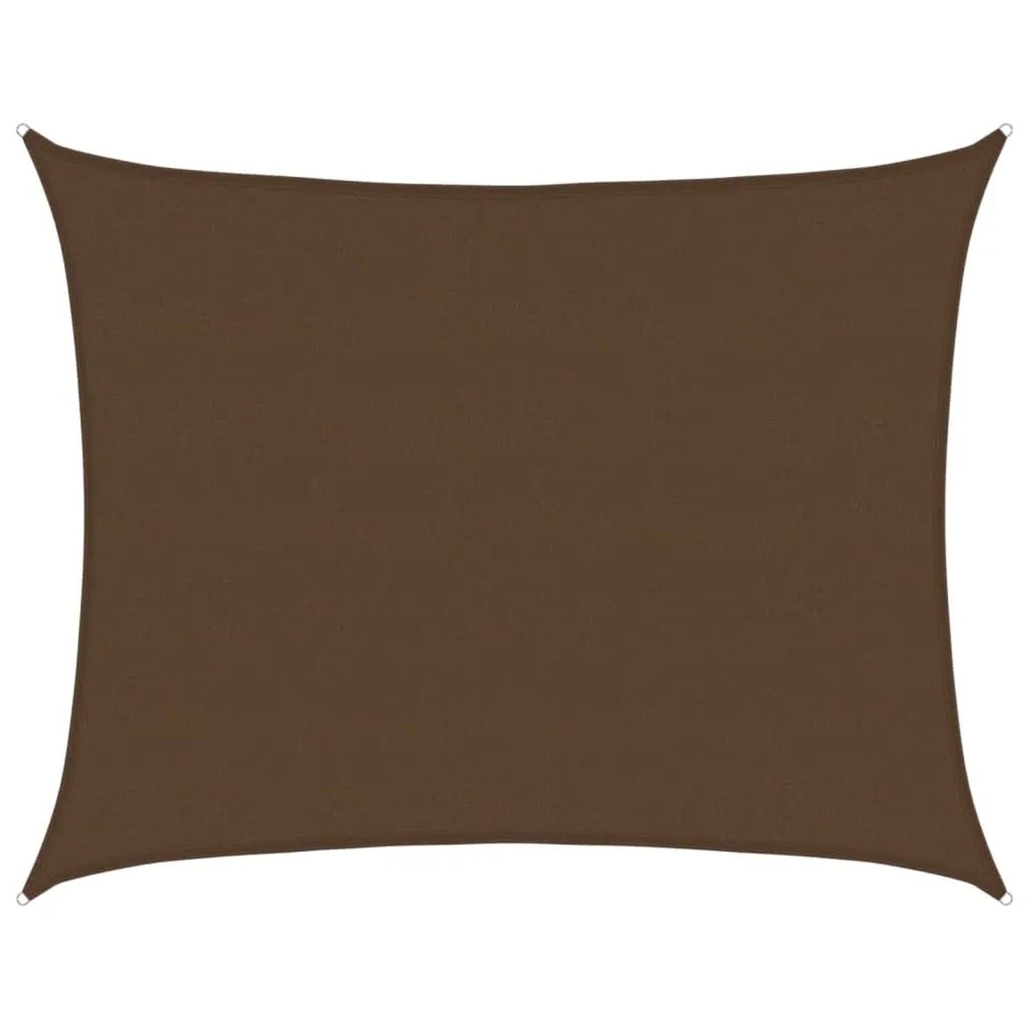 vidaXL Sonnensegel 160 g/m² Braun 6x8 m HDPE 311800