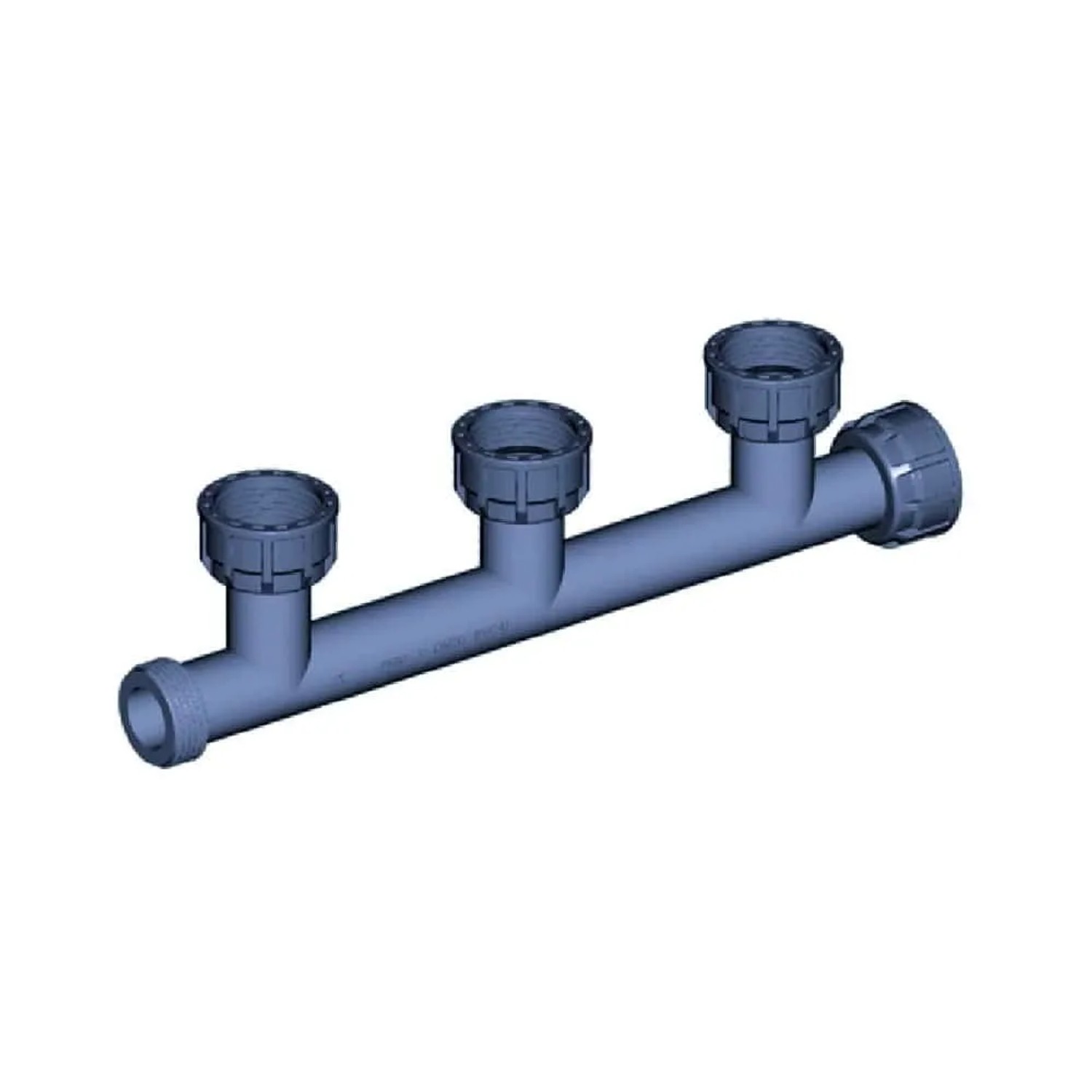 Cepex Pvc Verteiler 1 Zoll 3 Abgänge Ausflussverteiler