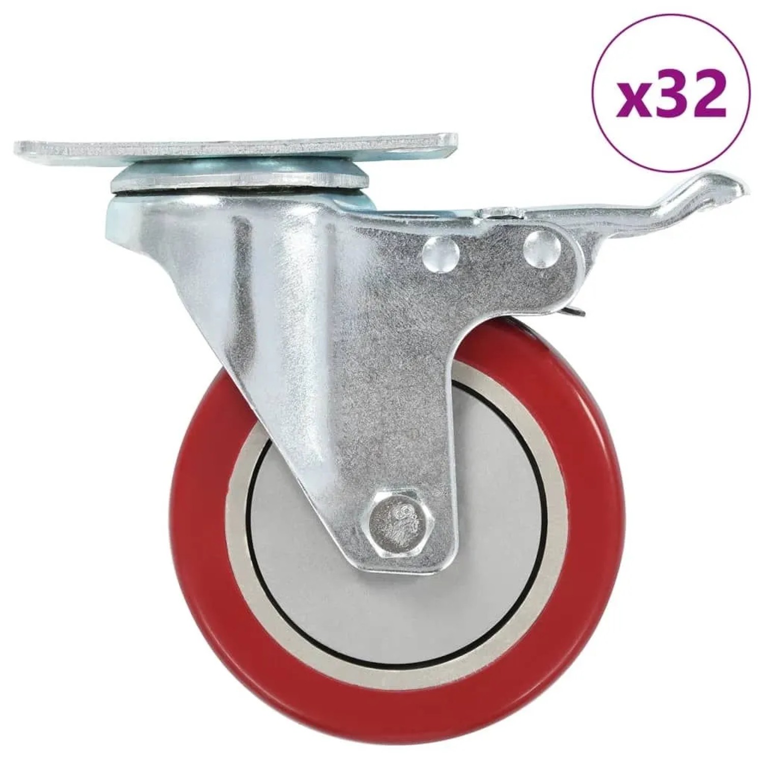 vidaXL Lenkrollen 32 Stk 100 mm 278095