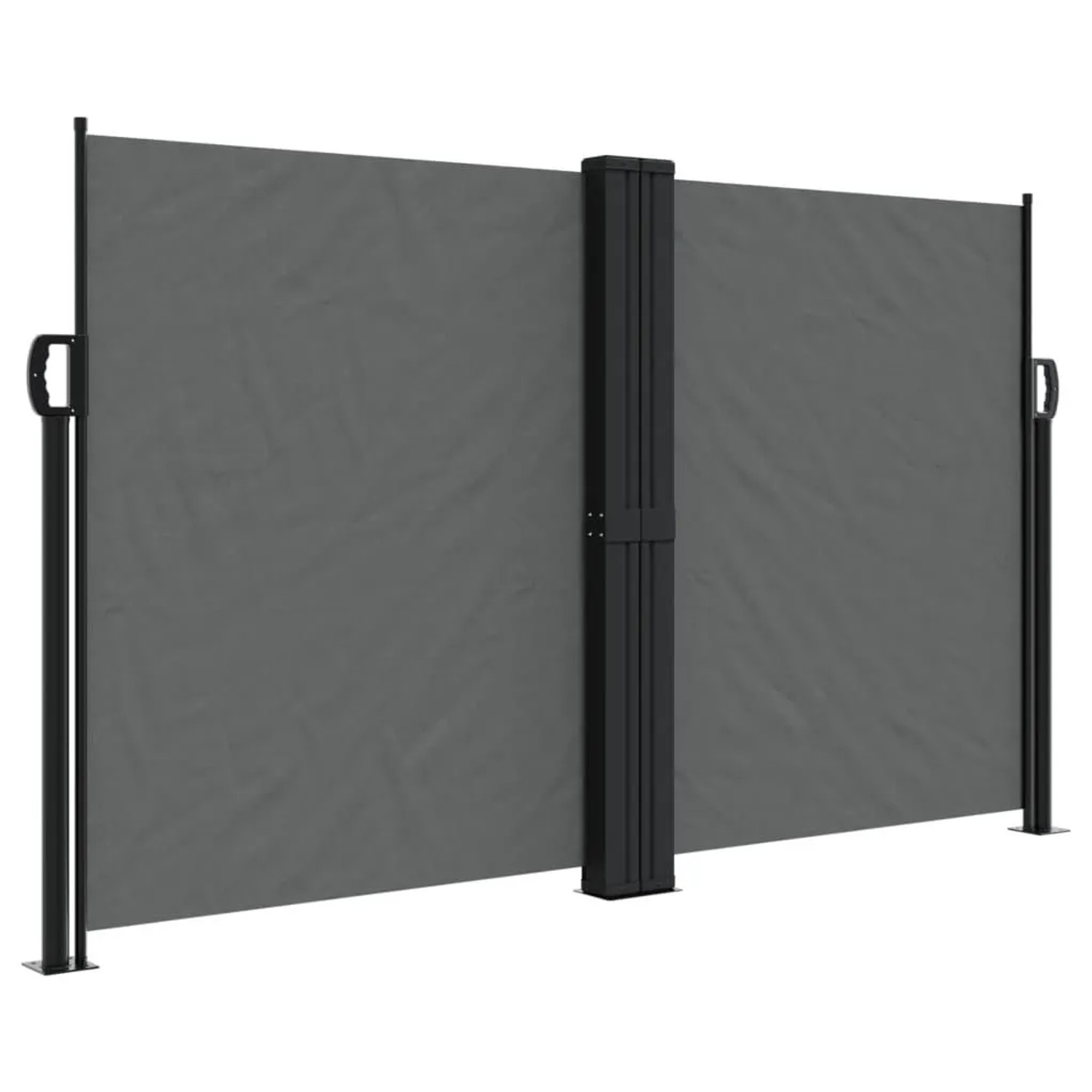 vidaXL Seitenmarkise Ausziehbar Anthrazit 140x600 cm 4004613
