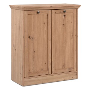 Homestyle4u Sideboard Holz Kommode Eiche Wohnzimmerschrank Braun Anrichte