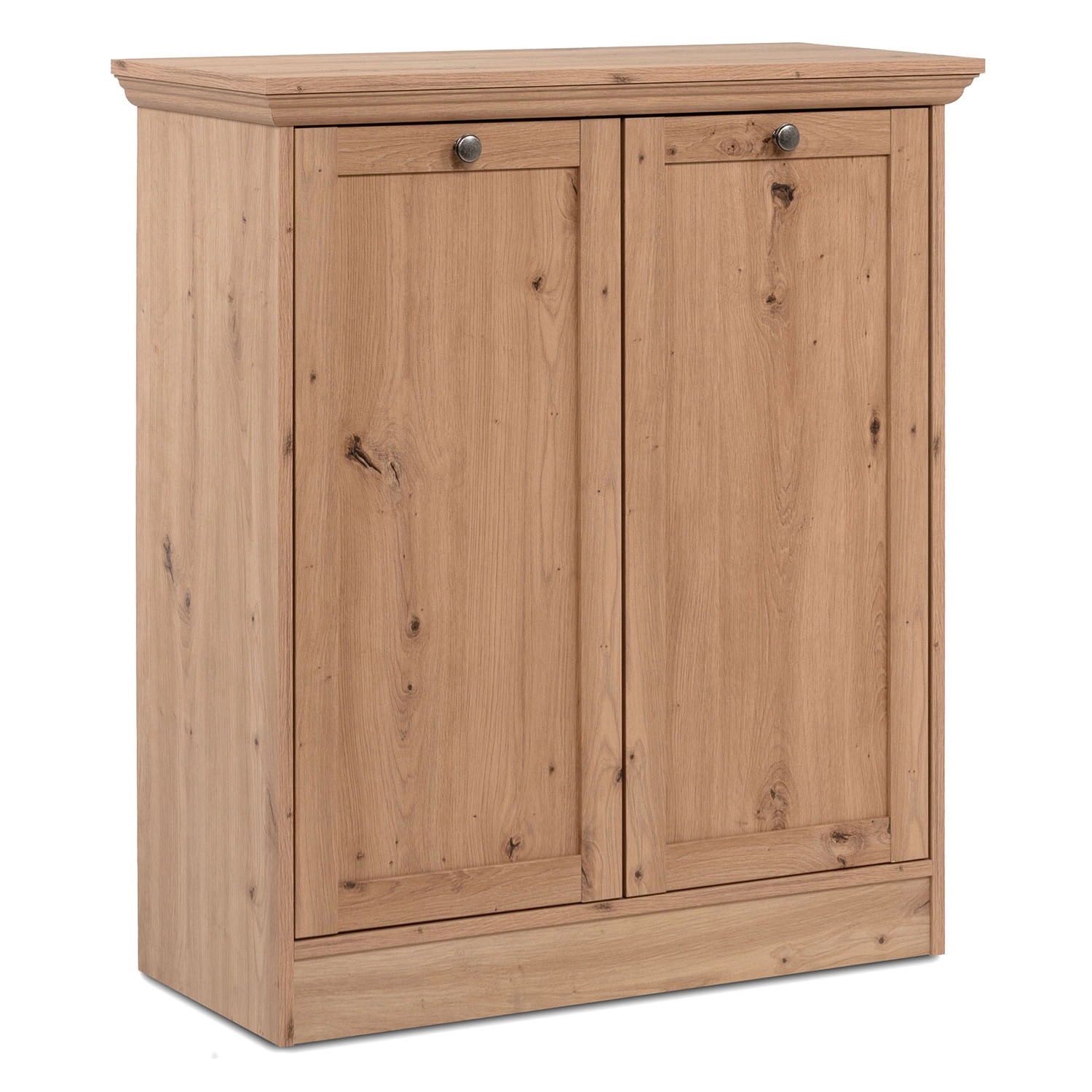 Homestyle4u Sideboard Holz Kommode Eiche Wohnzimmerschrank Braun Anrichte günstig online kaufen