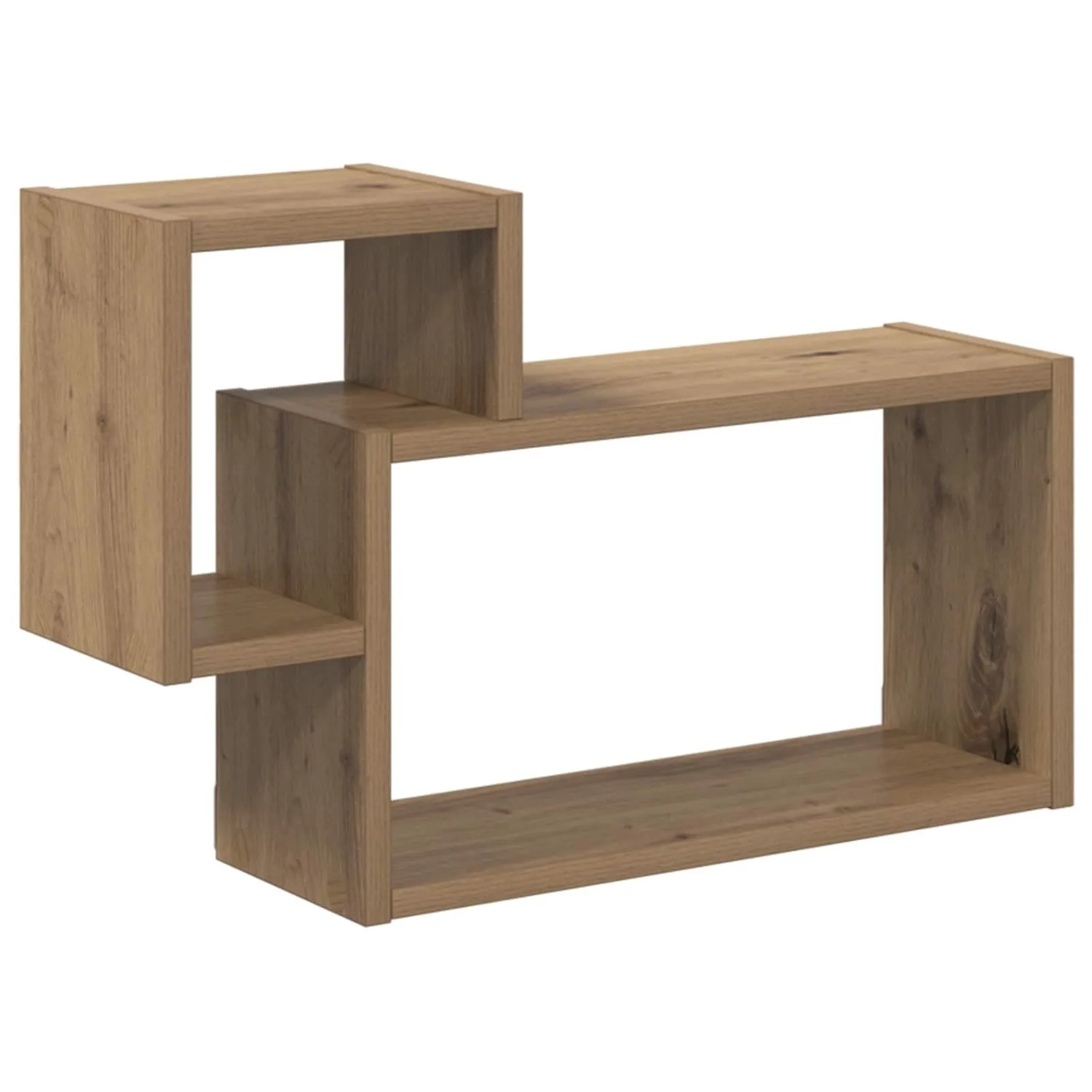 vidaXL Wandregal Wandhalterung Artisan-Eiche 55 x 15 x 35 cm 8012115