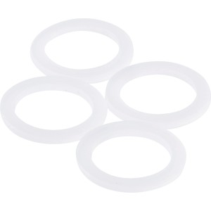 4er-Set KÖRO PE-Ring 17x24x2 mm für Wasserzähler, Dichtungsringe.