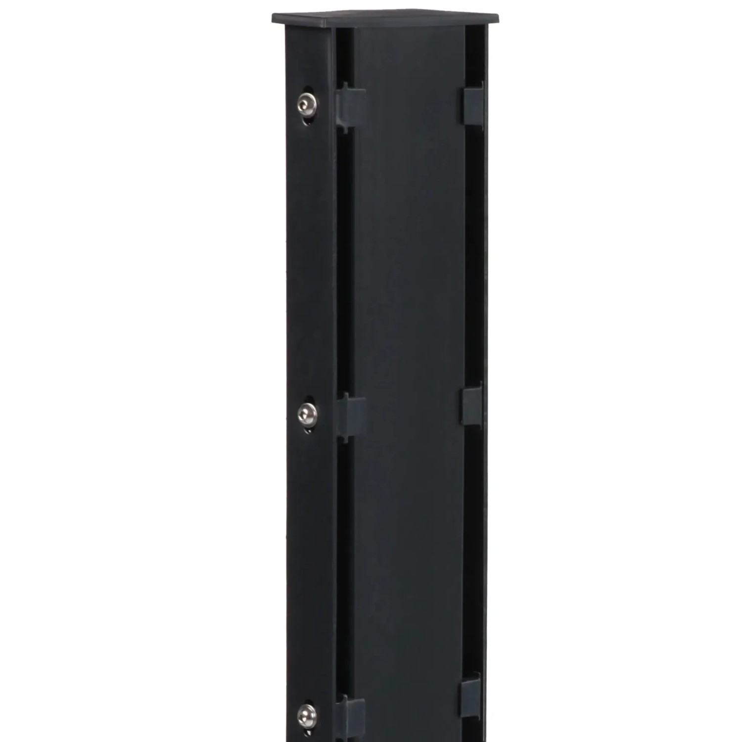 Gabionenpfosten 100 cm x 4 cm Anthrazit