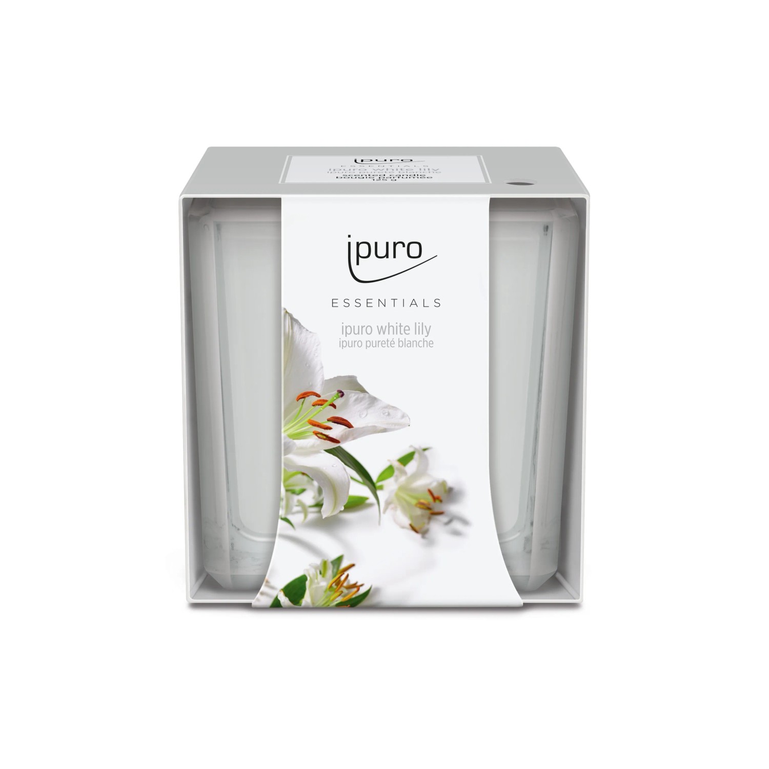 Ipuro Duftkerze ESSENTIALS White Lily 125g kaufen bei OBI