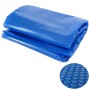 Blaue MCW Pool Abdeckung, 400µm, rund, 3,66m. Solarplane aus Polyethylen.