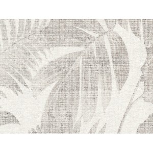 A.S. Création Vliestapete New Walls mit Blätter-Motiv in Taupe.