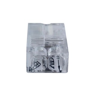 ViD Steckklemme VC02 0,5-2,5 mm² 2-Polig Weiss 100 Stück