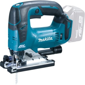 Makita Akku-Pendelhubstichsäge DJV182Z: Stichsäge in Türkis/Schwarz mit Akku. Ideal für Holz- und Metallarbeiten.
