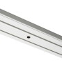 Weiße, 2-läufige Gardinia Vorhangschiene GE2, 180 cm lang, für flexible Fensterdekoration.